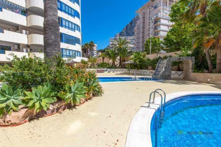 11B Tb 2º Linea De Playa 1 Dormitorio Y Wifi Калпе Екстериор снимка